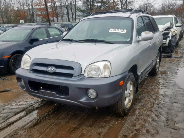 KM8SC73E16U078428 - 2006 HYUNDAI SANTA FE G GRAY photo 2