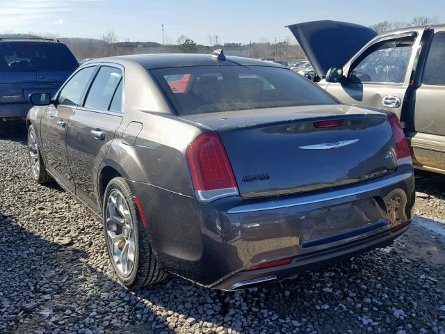 2C3CCAPG2GH144706 - 2016 CHRYSLER 300C PLATI GRAY photo 3