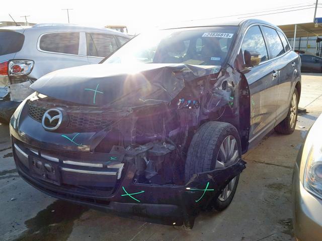 JM3TB28Y770117895 - 2007 MAZDA CX-9 BLACK photo 2