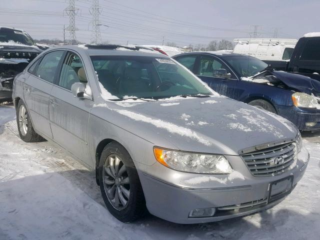 KMHFC46FX6A064548 - 2006 HYUNDAI AZERA SE SILVER photo 1