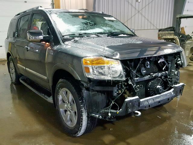 5N1AA0NEXBN622449 - 2011 NISSAN ARMADA PLA BLACK photo 1