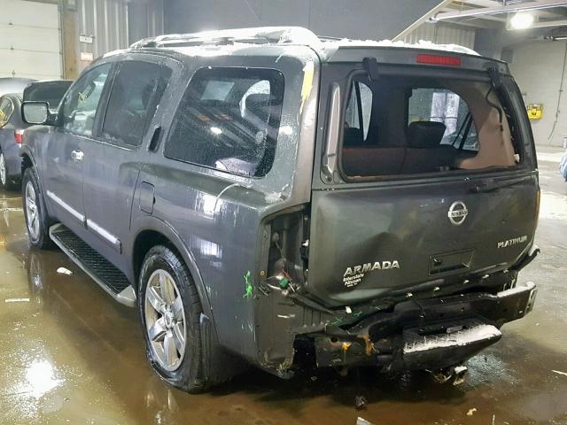 5N1AA0NEXBN622449 - 2011 NISSAN ARMADA PLA BLACK photo 3