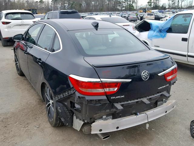 1G4PR5SK5H4105892 - 2017 BUICK VERANO SPO BLACK photo 3