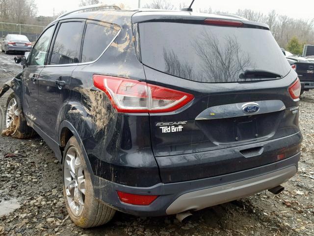 1FMCU9JX3EUD92145 - 2014 FORD ESCAPE TIT BLACK photo 3