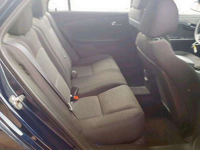 1G1ZC5E17BF342938 - 2011 CHEVROLET MALIBU 1LT ლურჯი ფოტო 6