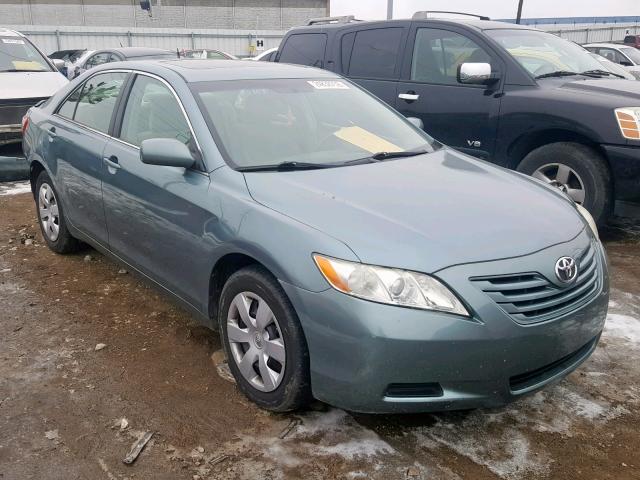 4T1BE46K19U870996 - 2009 TOYOTA CAMRY BASE GREEN photo 1