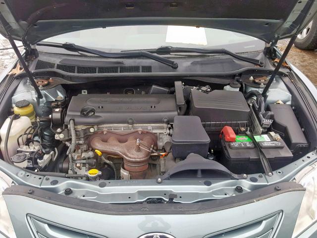 4T1BE46K19U870996 - 2009 TOYOTA CAMRY BASE GREEN photo 7