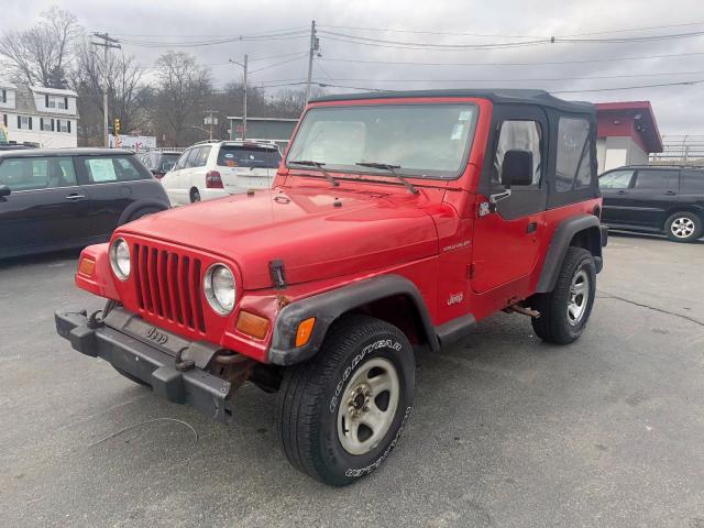 1J4FY29P6VP452168 - 1997 JEEP WRANGLER / RED photo 4