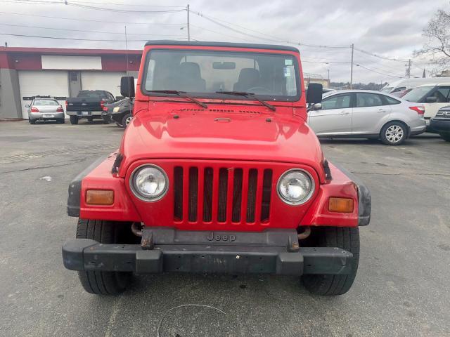 1J4FY29P6VP452168 - 1997 JEEP WRANGLER / RED photo 6