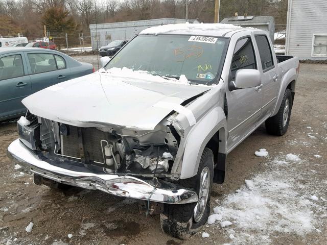 1GCJTDDE0A8132266 - 2010 CHEVROLET COLORADO L SILVER photo 2