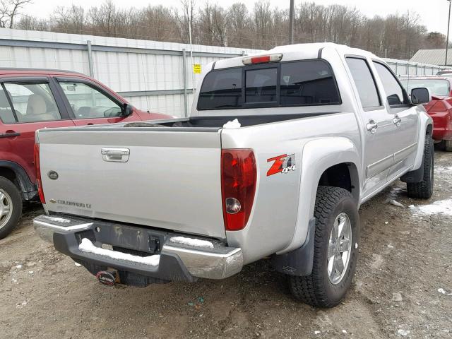 1GCJTDDE0A8132266 - 2010 CHEVROLET COLORADO L SILVER photo 4