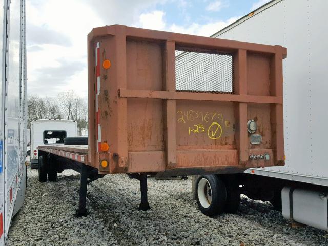 1H4P04221CF027616 - 1982 FRUEHAUF TRAILER MAROON photo 1