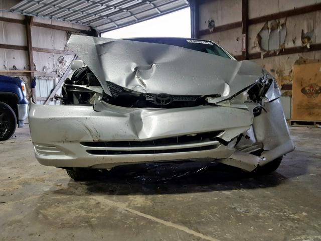 4T1BE32K54U372485 - 2004 TOYOTA CAMRY LE SILVER photo 9