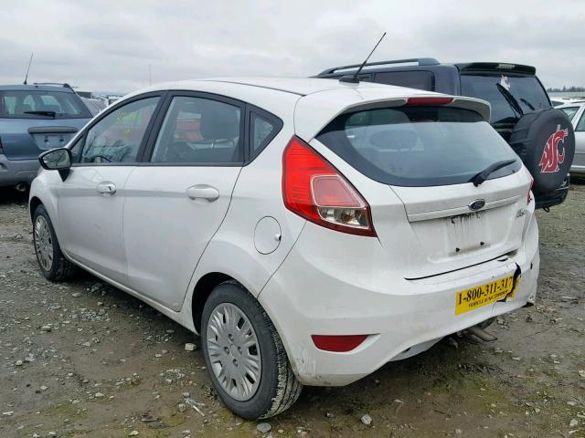 3FADP4TJ2GM133932 - 2016 FORD FIESTA S WHITE photo 3