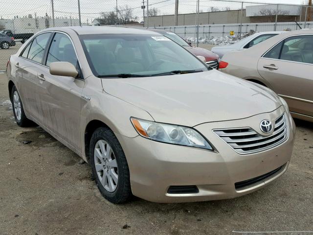 4T1BB46KX9U086325 - 2009 TOYOTA CAMRY HYBR GOLD photo 1