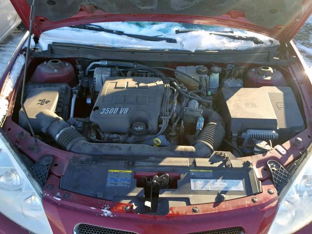 1G2ZH548454115718 - 2005 PONTIAC G6 GT RED photo 7