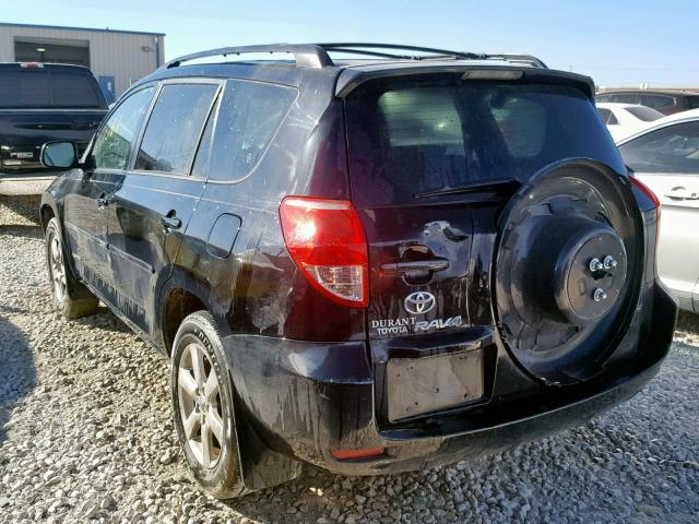 JTMZD31V586078015 - 2008 TOYOTA RAV4 LIMIT BLACK photo 3