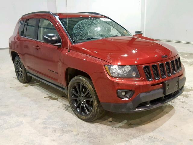 1C4NJDBB8FD340264 - 2015 JEEP COMPASS SP წითელი ფოტო 1