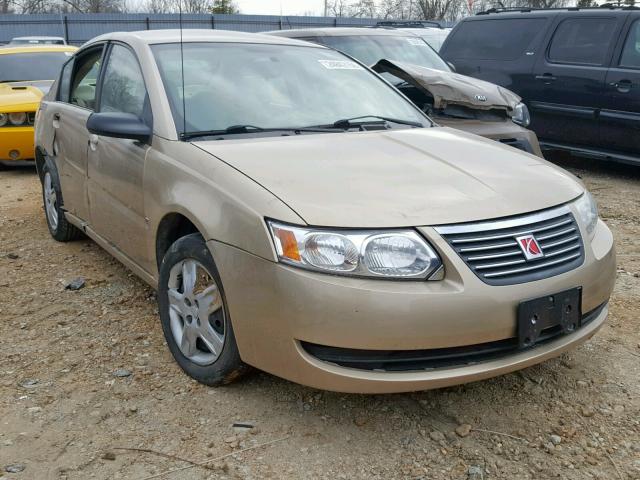 1G8AJ55F17Z164806 - 2007 SATURN ION LEVEL GOLD photo 1