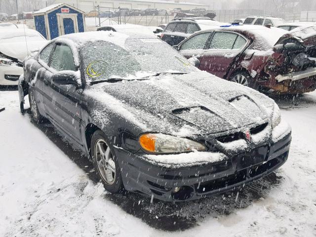 1G2NV12E63C316130 - 2003 PONTIAC GRAND AM G BLACK photo 1