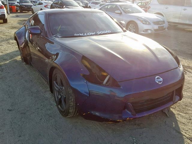 JN1AZ44E19M405512 - 2009 NISSAN 370Z PURPLE photo 1