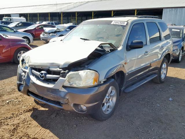 4F2CZ06143KM00235 - 2003 MAZDA TRIBUTE ES 棕色 照片 2