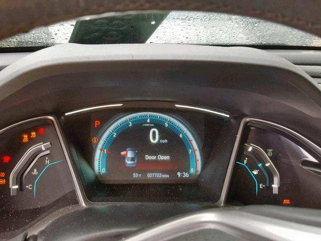 2HGFC1F72HH658875 - 2017 HONDA CIVIC EXL BLUE photo 8