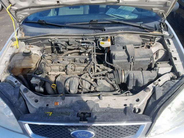 1FAHP37N07W180031 - 2007 FORD FOCUS ZX5 SILVER photo 7