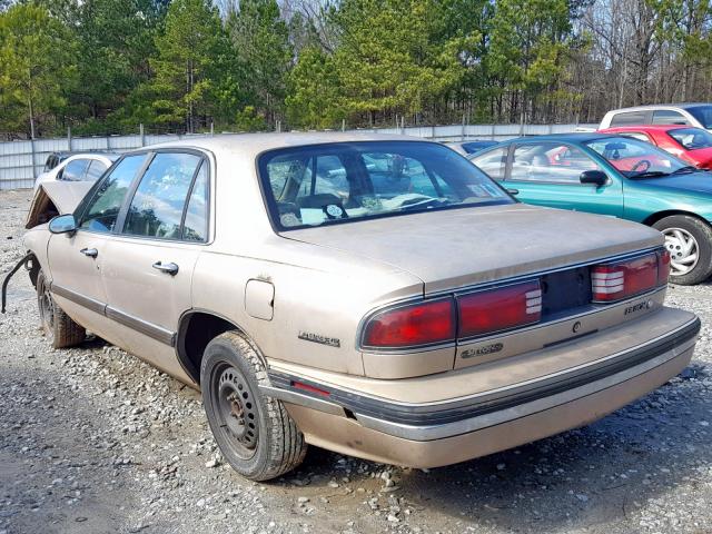 1G4HP52L8RH522596 - 1994 BUICK LESABRE CU GOLD photo 3