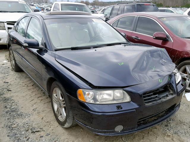 YV1RS592372618408 - 2007 VOLVO S60 2.5T BLUE photo 1