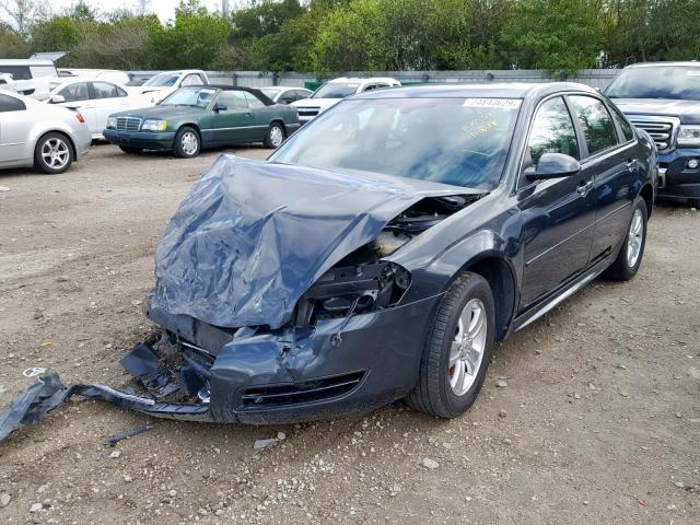 2G1WA5E32E1185874 - 2014 CHEVROLET IMPALA LIM GRAY photo 2