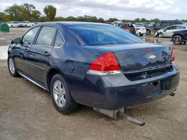 2G1WA5E32E1185874 - 2014 CHEVROLET IMPALA LIM GRAY photo 3