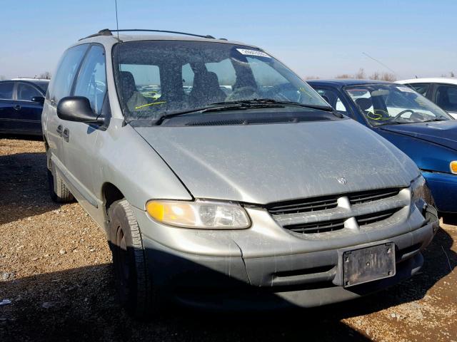 2B4GP2532YR627550 - 2000 DODGE CARAVAN SILVER photo 1