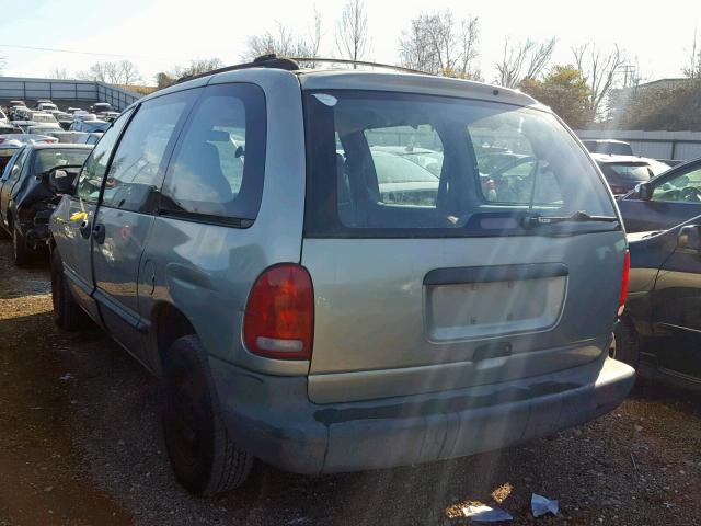 2B4GP2532YR627550 - 2000 DODGE CARAVAN SILVER photo 3