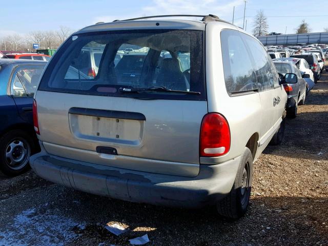 2B4GP2532YR627550 - 2000 DODGE CARAVAN SILVER photo 4