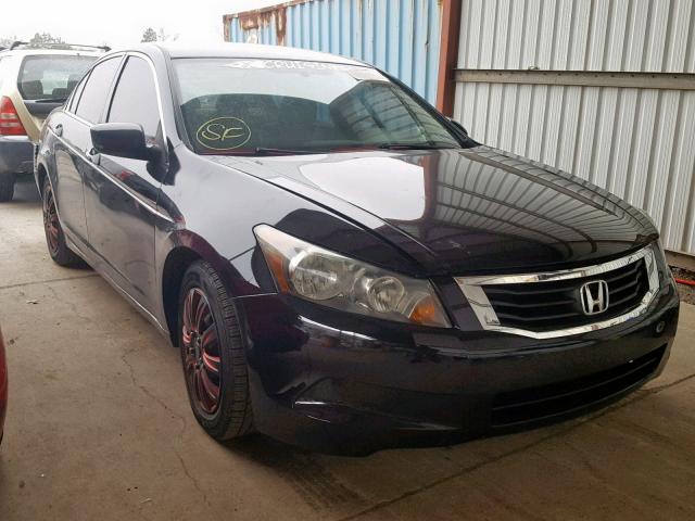 1HGCP26329A048064 - 2009 HONDA ACCORD LX BLACK photo 1