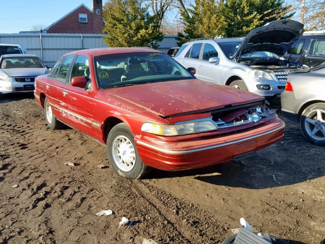 2FALP74W6VX234304 - 1997 FORD CROWN VICT RED photo 1