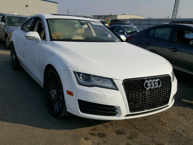 WAUSGAFC8CN023848 - 2012 AUDI A7 PRESTIG WHITE photo 1