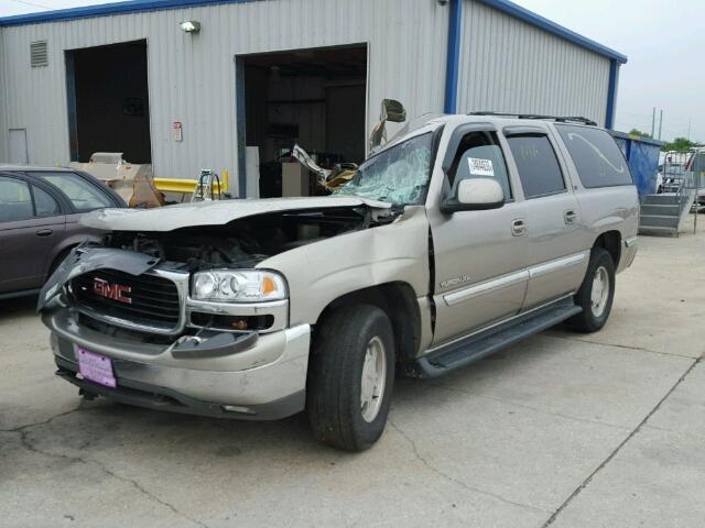 3GKEC16T51G286661 - 2001 GMC YUKON XL C GRAY photo 2