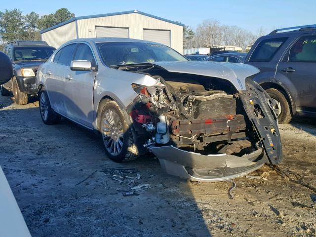 1LNHL9DK2DG600019 - 2013 LINCOLN MKS SILVER photo 1