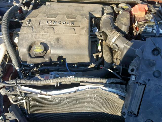 1LNHL9DK2DG600019 - 2013 LINCOLN MKS SILVER photo 7