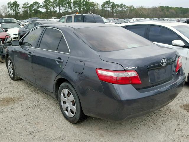 4T1BE46K07U575742 - 2007 TOYOTA CAMRY NEW GRAY photo 3