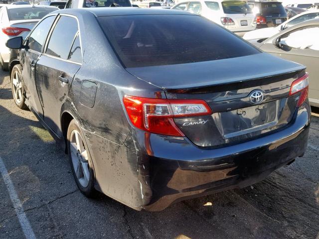 4T1BF1FKXEU466228 - 2014 TOYOTA CAMRY L BLUE photo 3