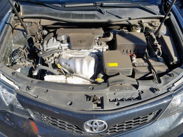 4T1BF1FKXEU466228 - 2014 TOYOTA CAMRY L BLUE photo 7