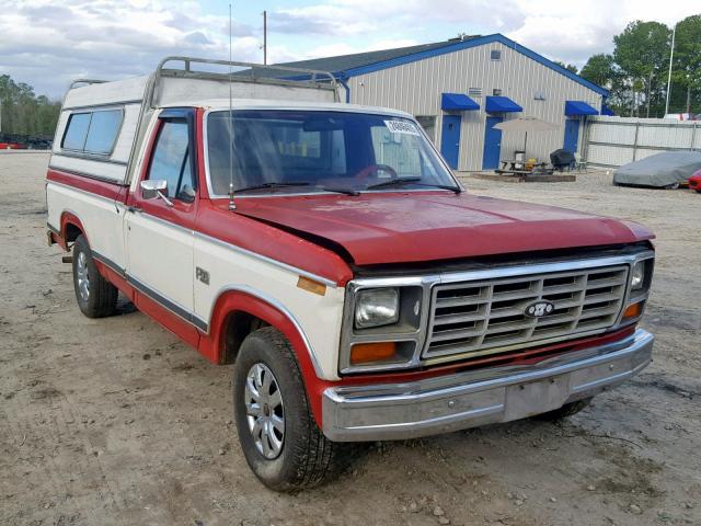 1FTCF10F2DNA00421 - 1983 FORD F100 TWO TONE photo 1
