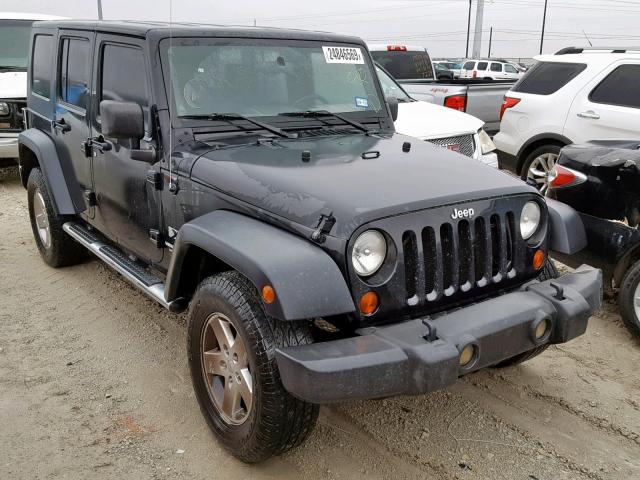 1J8GA39199L776382 - 2009 JEEP WRANGLER U BLACK photo 1