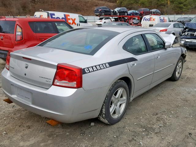 2B3CA3CV9AH247891 - 2010 DODGE CHARGER SX SILVER photo 4