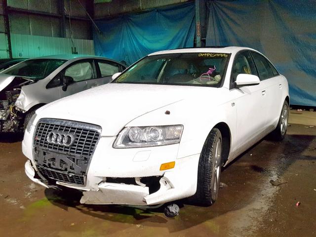 WAUDH94F58N034444 - 2008 AUDI A6 3.2 QUA WHITE photo 2