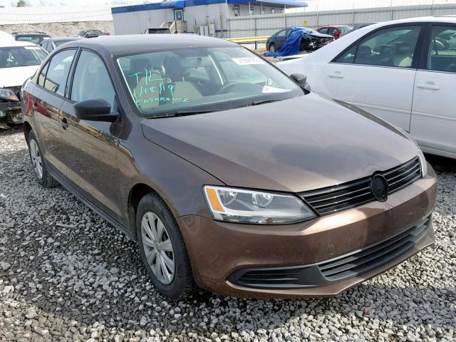 3VW1K7AJXEM408862 - 2014 VOLKSWAGEN JETTA BASE BLACK photo 1