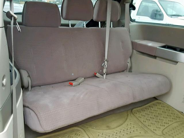 5N1BV28U06N100314 - 2006 NISSAN QUEST S BEIGE photo 9